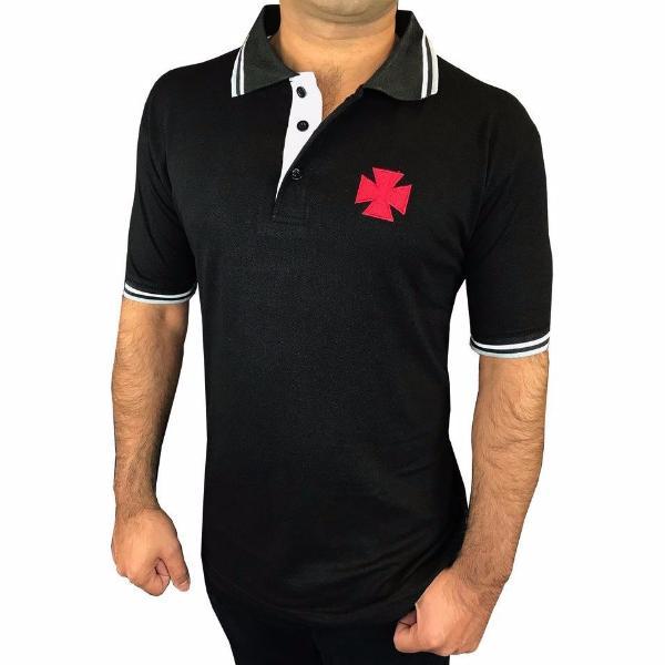 Knights Templar Commandery Polo Shirt - Machine Embroidery - Bricks Masons