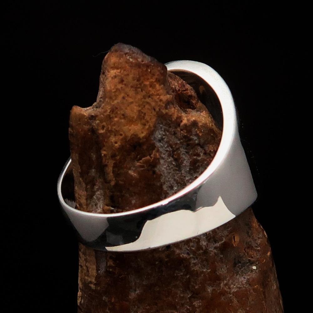 Knights Templar Ring - Antique Cross Sterling Silver - Bricks Masons