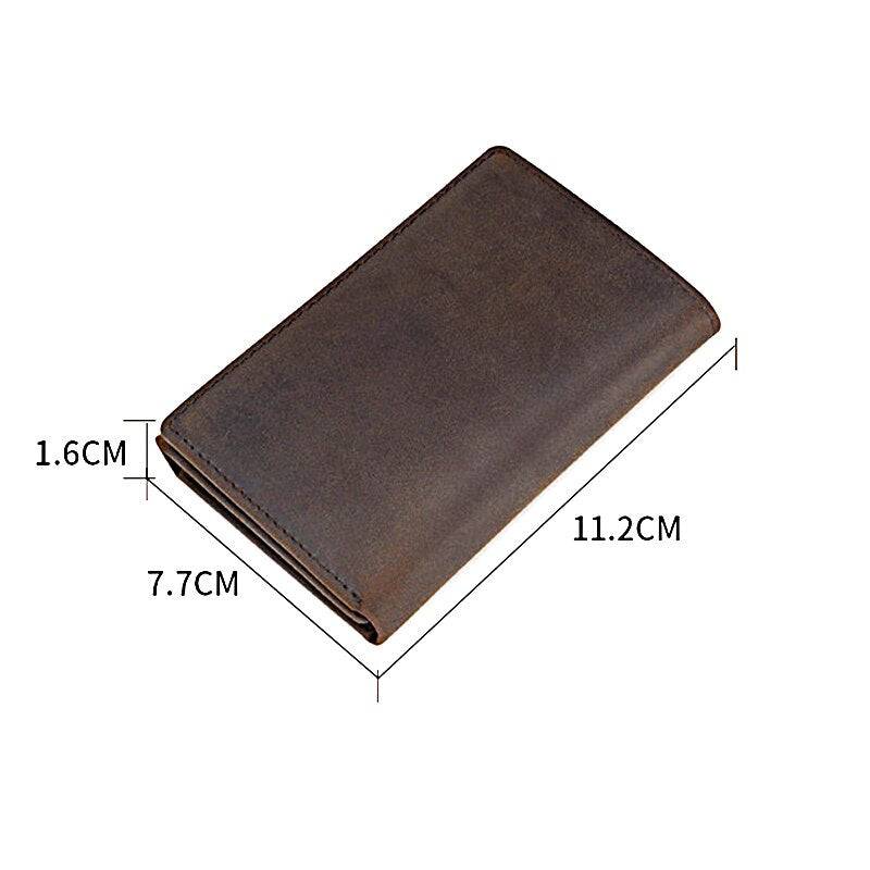 Knights Templar Wallet - Cow Leather - Bricks Masons