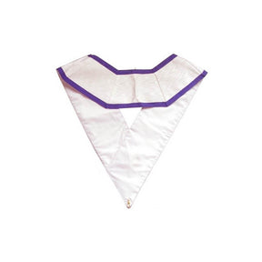 66th Degree Memphis Misraim French Regulation Collar - White Moire Ribbon