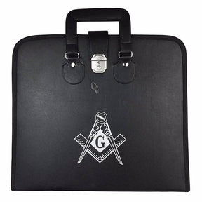 Master Mason Blue Lodge Apron Case - Multiple Colors Square & Compass G MM/WM - Bricks Masons