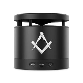 Master Mason Blue Lodge Bluetooth Speaker - Square & Compass - Bricks Masons