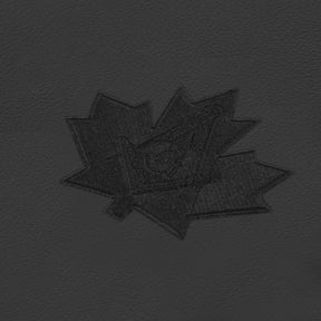 Master Mason Blue Lodge Canada Regulation Apron Case - Black Emblem Machine Embroidery Personalization Various Sizes & Materials - Bricks Masons