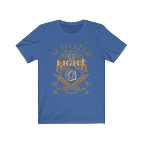 Masonic T-Shirt - Activated by Light - Bricks Masons