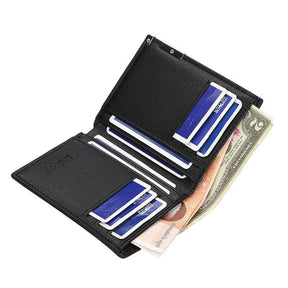 Master Mason Blue Lodge Wallet - Pusong Mason Square and Compass G and Credit Card Holder (Black & Brown) - Bricks Masons