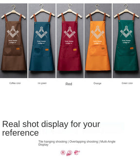 Master Mason Blue Lodge Work Apron - Various Colors - Bricks Masons