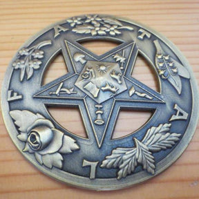 OES Car Emblem - FATAL 3D Medallion - Bricks Masons