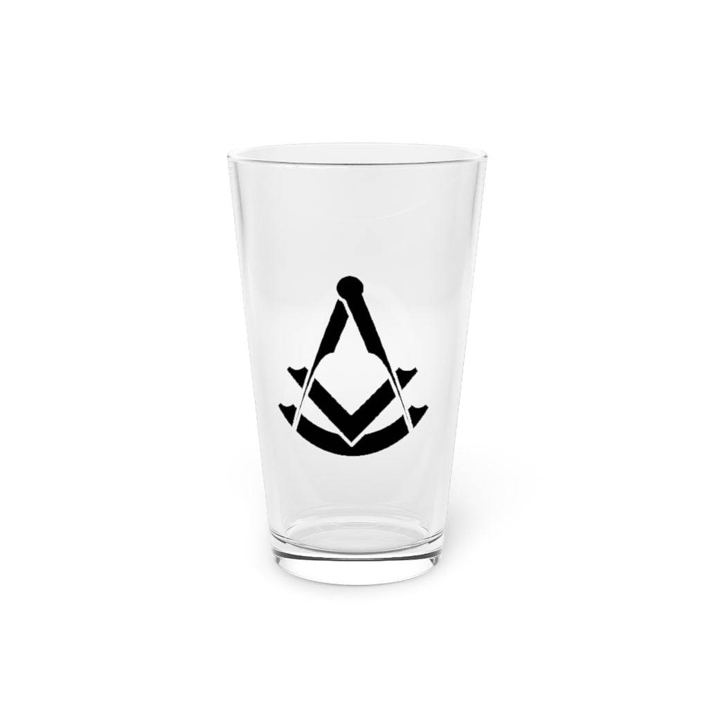 Past Master Blue Lodge Pint Glass - 16oz - Bricks Masons