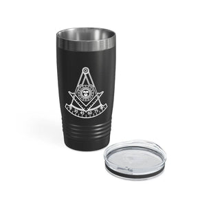 Past Master Blue Lodge Ringneck Tumbler - Various Colors 20oz - Bricks Masons