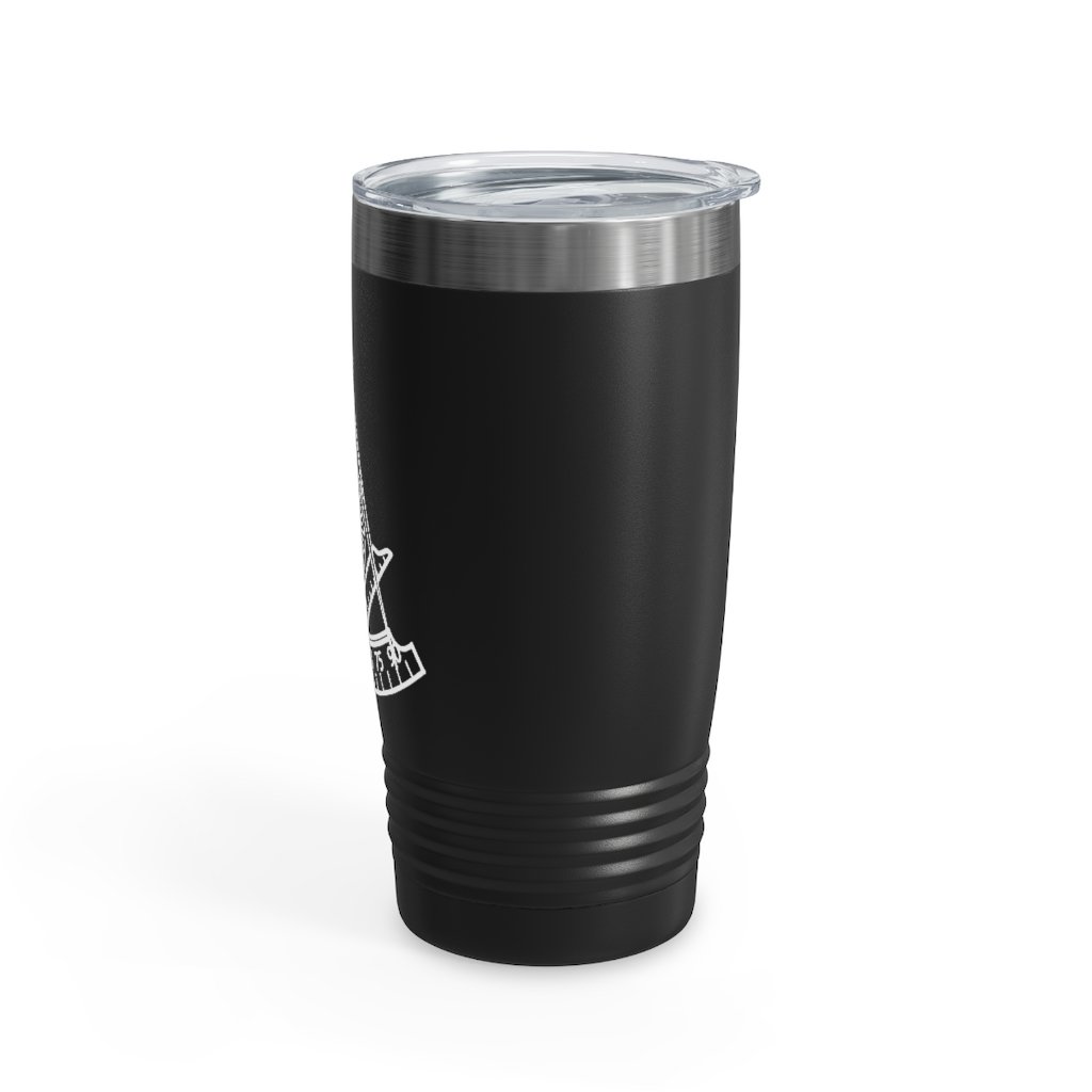 Past Master Blue Lodge Ringneck Tumbler - Various Colors 20oz - Bricks Masons