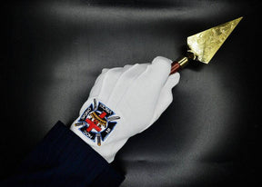 Knights Templar Commandery Gloves - IN HOC SIGNO VINCES