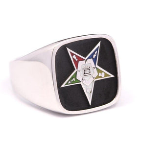 OES Ring - Sterling Silver