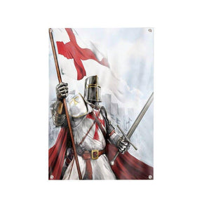 Knights Templar Commandery Flag - Printed