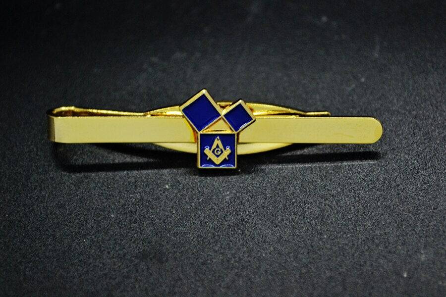 Master Mason Blue Lodge Tie Bar - Pythagorean Theorem