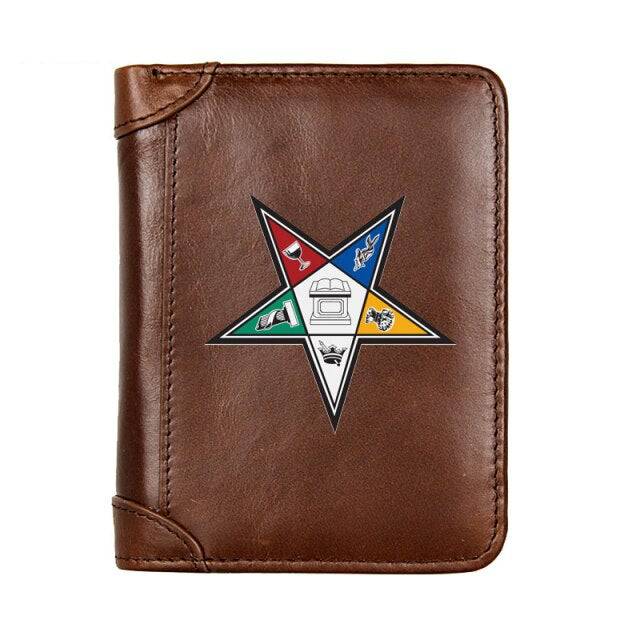 OES Wallet - Genuine Leather & Credit Card Holder Black/Brown/Coffee