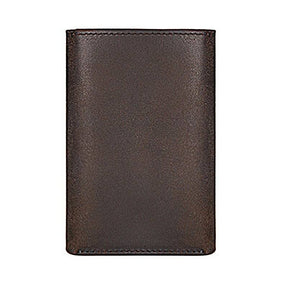 Master Mason Blue Lodge Wallet - Compass And Square G and Credit Card Holder Dark Brown