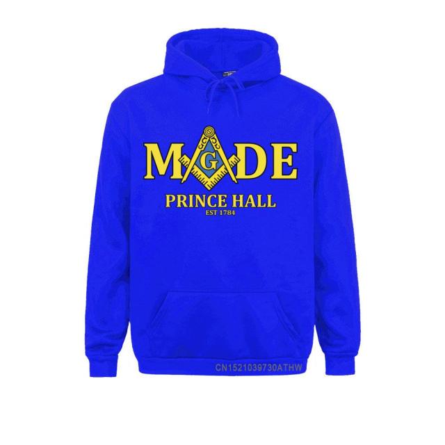 Master Mason Blue Lodge Hoodie - Made Mason Prince Hall Square and Compass G [Multiple Colors]