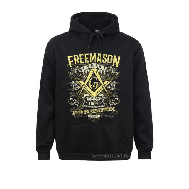 Master Mason Blue Lodge Hoodie - "So Mote It Be" SMIB Square & Compass G