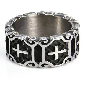 Knights Templar Commandery Ring - Band Medieval