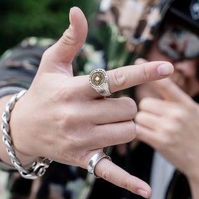 Eye Of Providence Ring - Resizable Silver