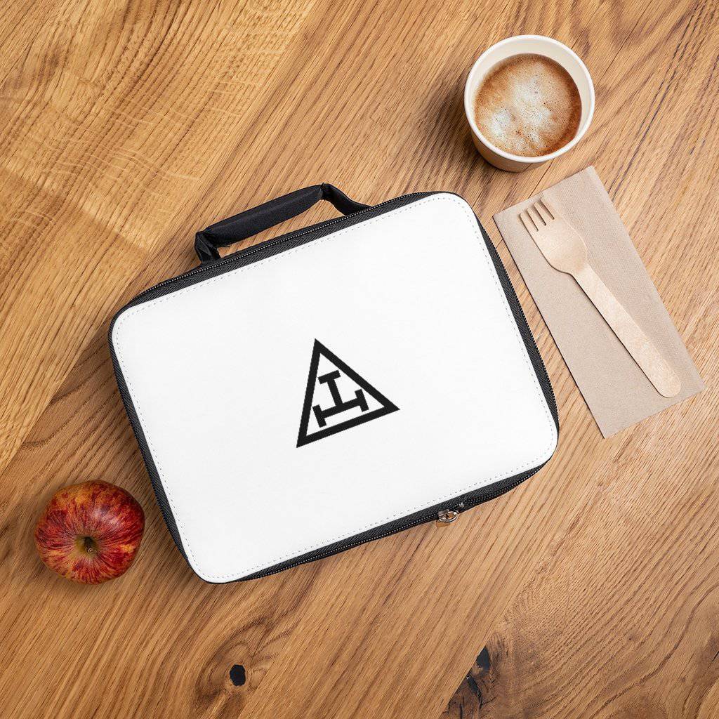 Royal Arch Chapter Lunch Bag - Black & White - Bricks Masons