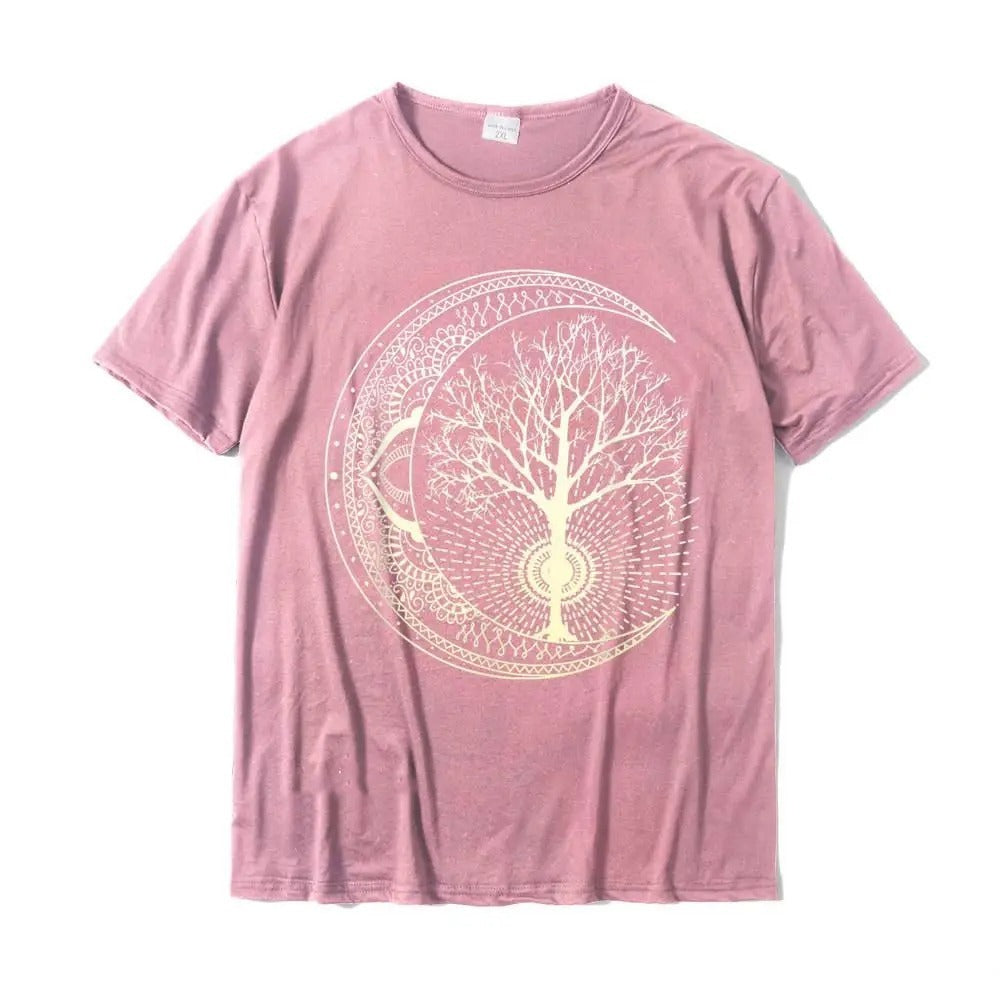 Ancient Israel T-Shirt - Mandala Tree Of Life - Bricks Masons