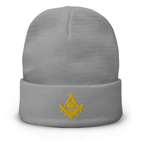 Widows Sons Beanie - Golden Embroidery - Bricks Masons
