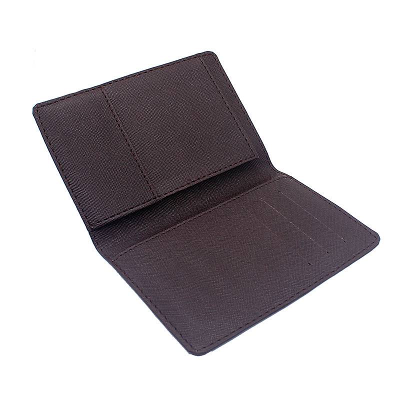 Widows Sons Wallet - NOT TOO LATE Credit Card Holder (Black & Brown) - Bricks Masons