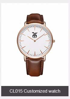 Shriners Wristwatch - Leather Straps - Bricks Masons