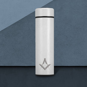 Master Mason Blue Lodge Vacuum Flask - Various Colors - Bricks Masons