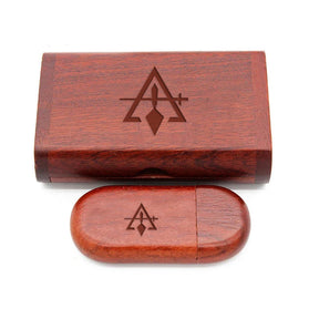 Council USB Flash Drives - Various Wood Colors - Bricks Masons