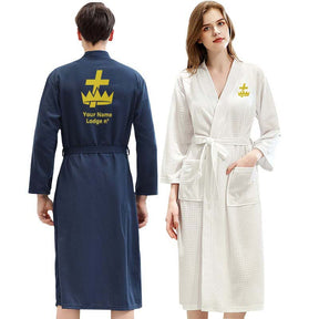 Knights Templar Commandery Bathrobe - Various Colors - Bricks Masons