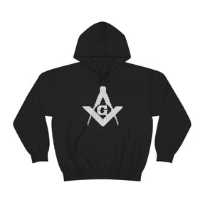 Master Mason Blue Lodge Hoodie - Christmas Ugly Square and Compass G - Bricks Masons