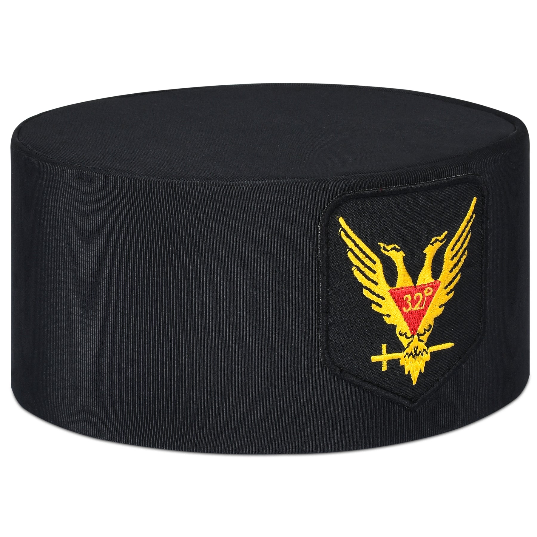 32nd Degree Scottish Rite Crown Cap - Wings Up Red & Gold - Bricks Masons