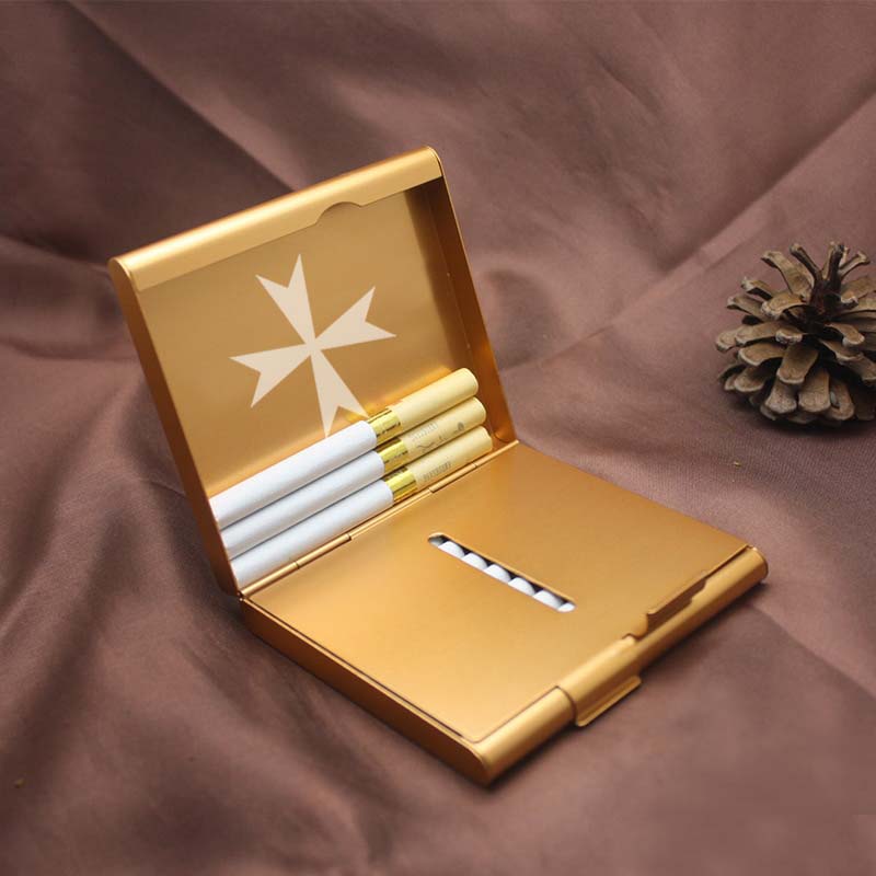 Order Of Malta Commandery Cigarette Case - Various Colors - Bricks Masons