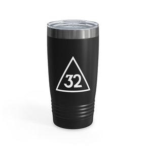 32nd Degree Scottish Rite Ringneck Tumbler - Various Colors - Bricks Masons