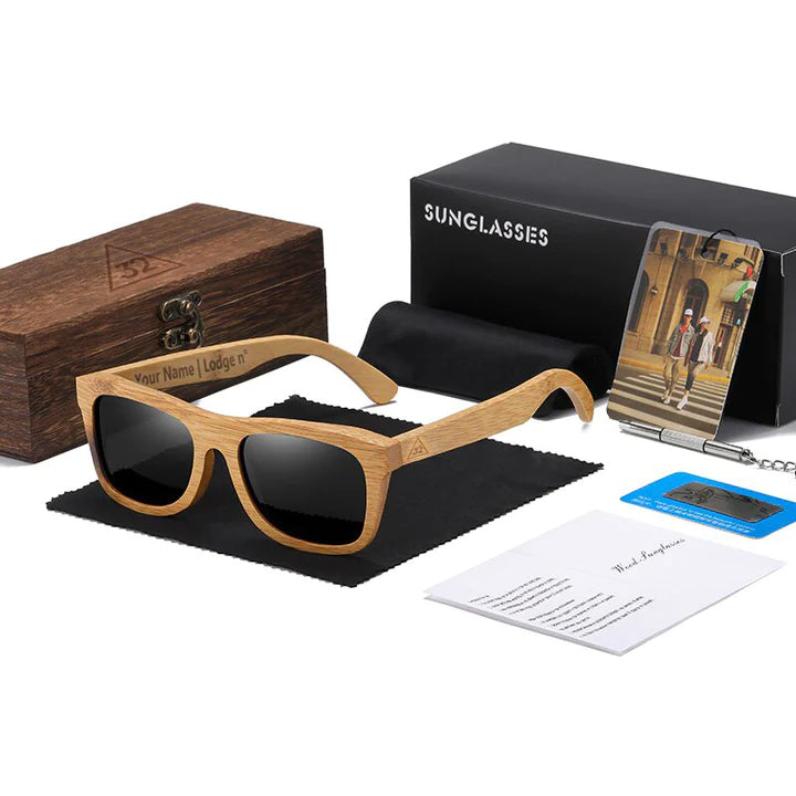 32nd Degree Scottish Rite Sunglasses - Various Lenses Colors - Bricks Masons