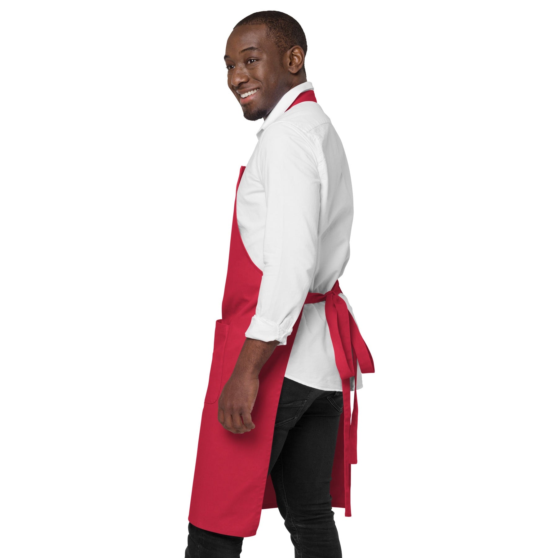 33rd Degree Scottish Rite Kitchen Apron - Various Organic Cotton Colors - Bricks Masons
