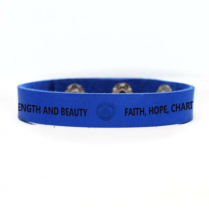 Grand Master Blue Lodge Bracelet - Various Leather Colors - Bricks Masons