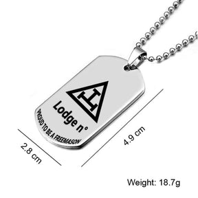 Royal Arch Chapter Necklace - (Various Colors) - Bricks Masons