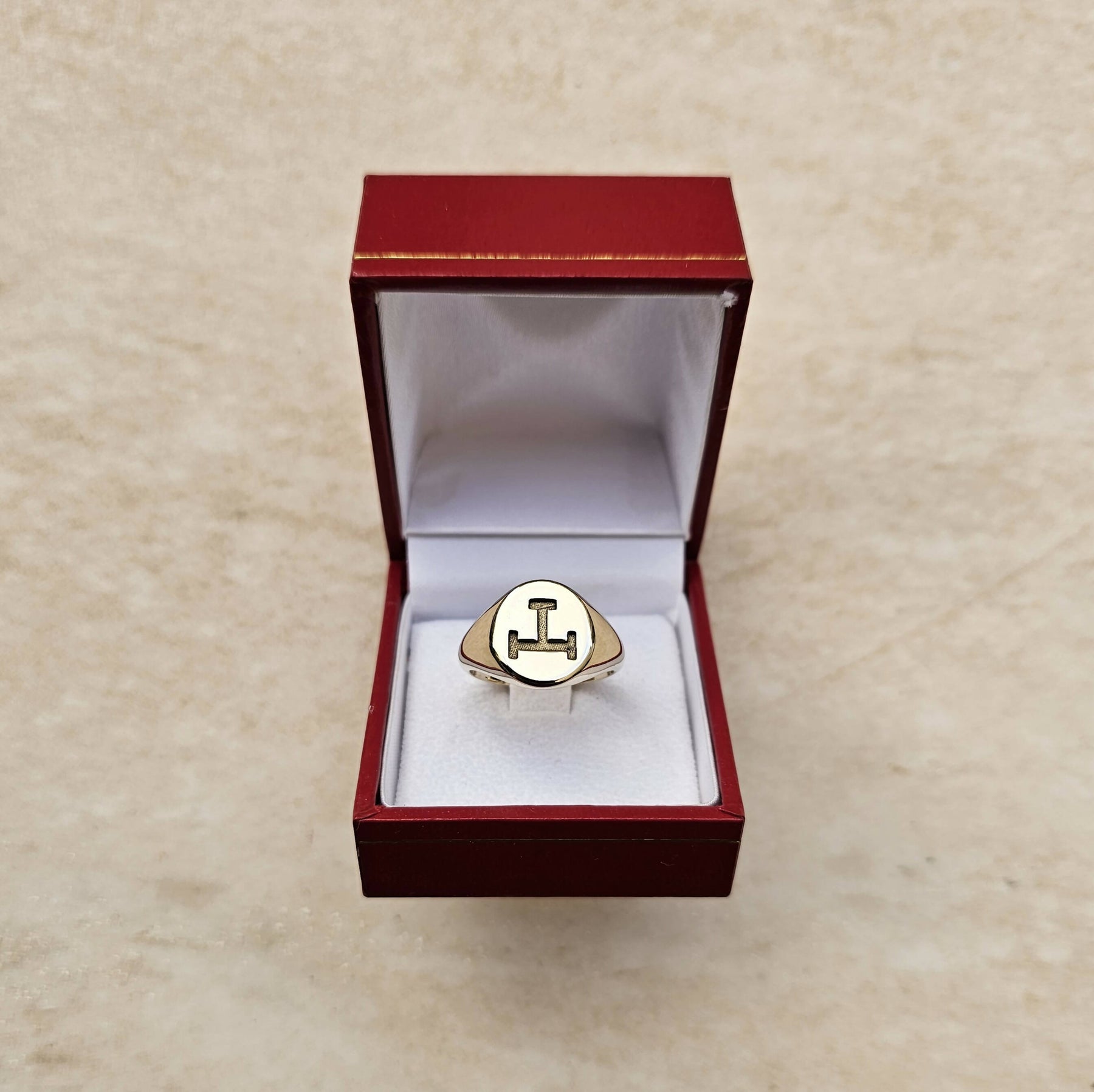 Royal Arch Chapter Ring - 14K Gold - Bricks Masons