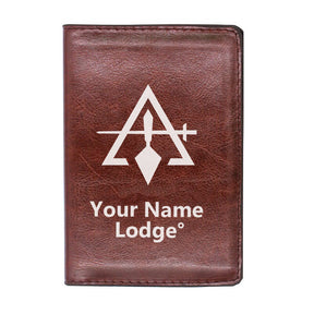 Council Wallet - Black & Brown - Bricks Masons