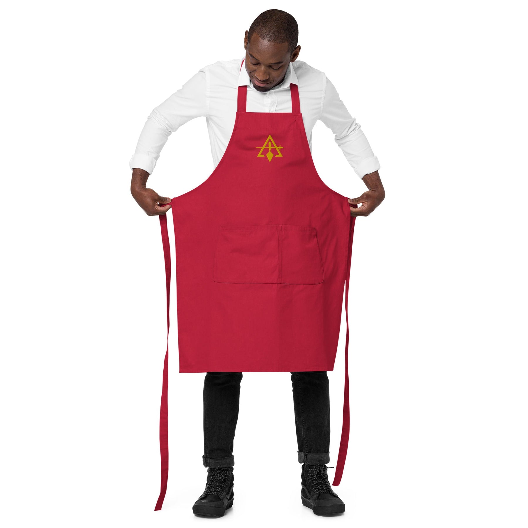 Council Kitchen Apron - Various Organic Cotton Colors - Bricks Masons