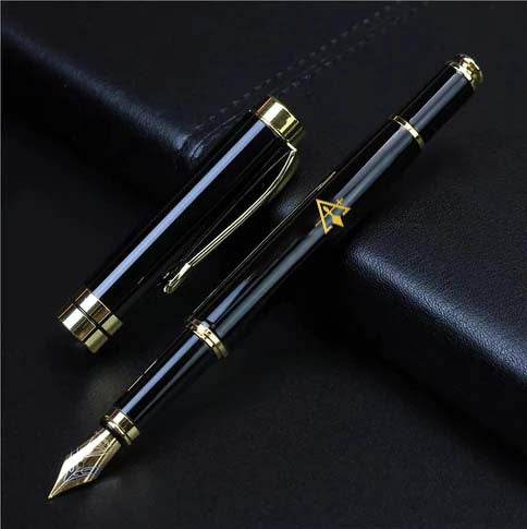 Council Pen - Black & Gold - Bricks Masons