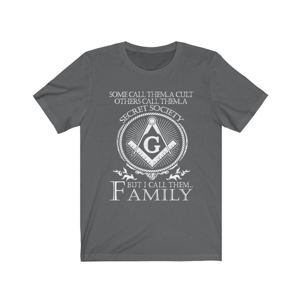 Masonic T-Shirt - They Are Family - Bricks Masons