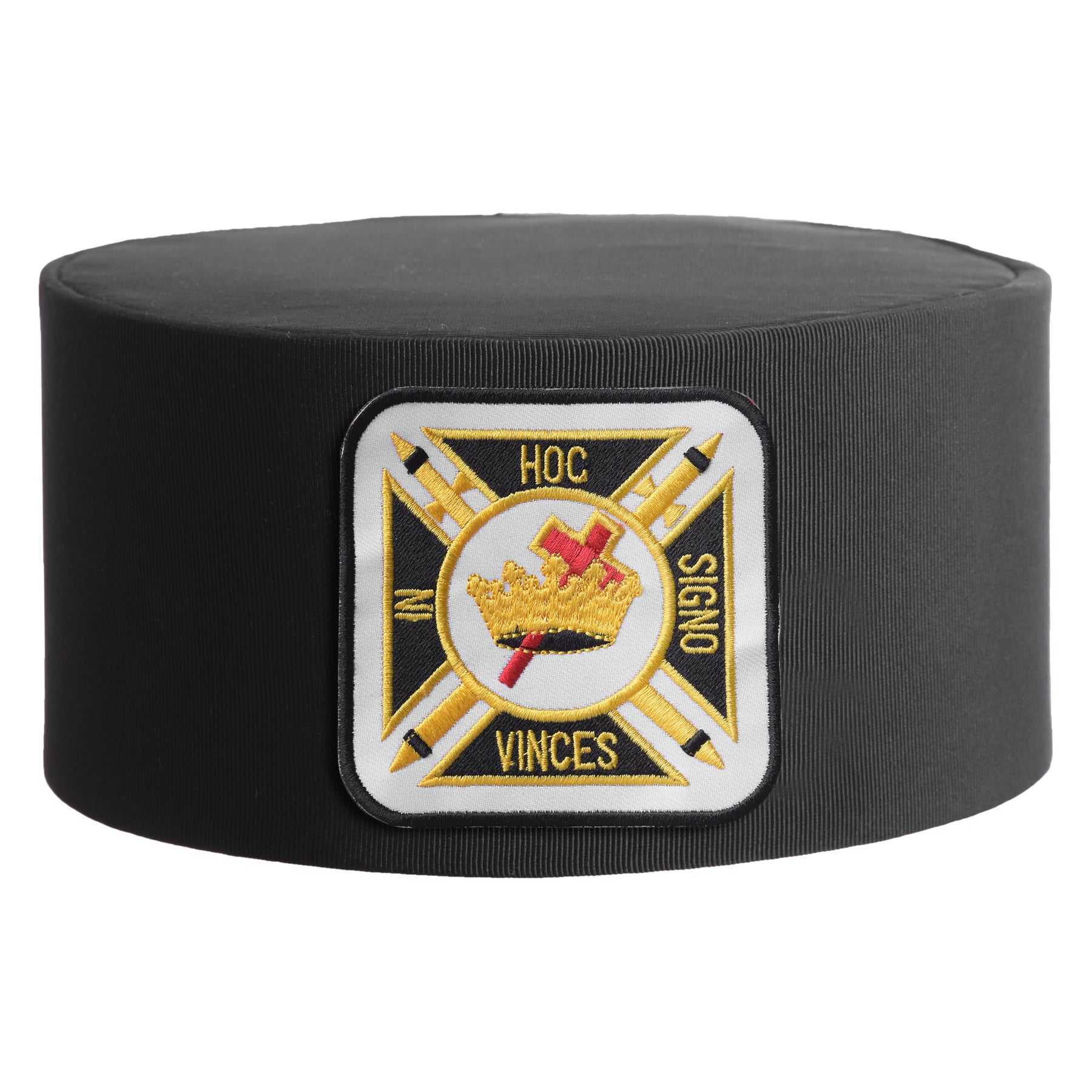 Knights Templar Commandery Crown Cap - IN HOC SIGNO VINCES - Bricks Masons