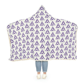 LOCOP PHA Blanket - Hooded Microfiber Fleece - Bricks Masons