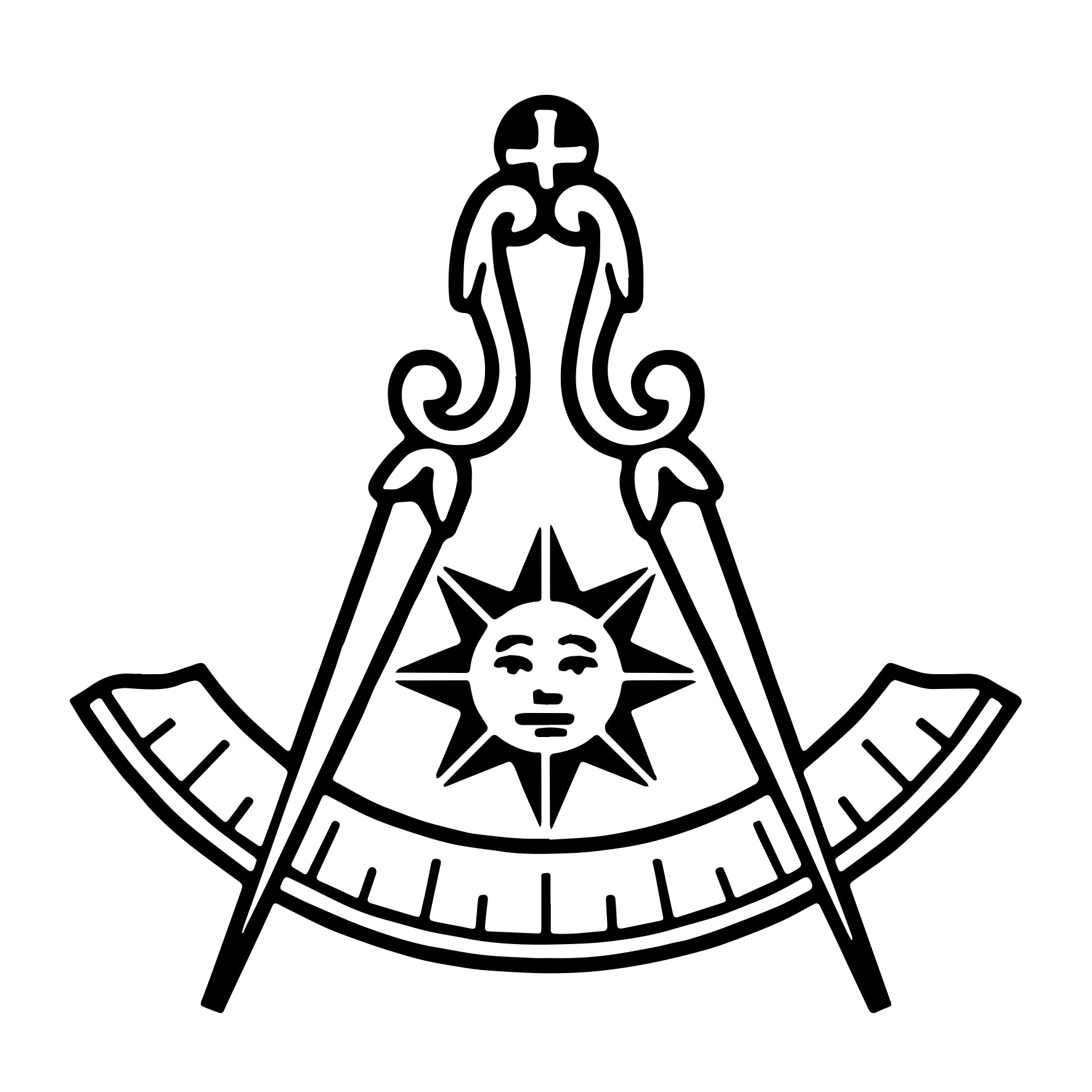 Past Master Blue Lodge California Regulation Wristwatch - Various Wood Colors - Bricks Masons