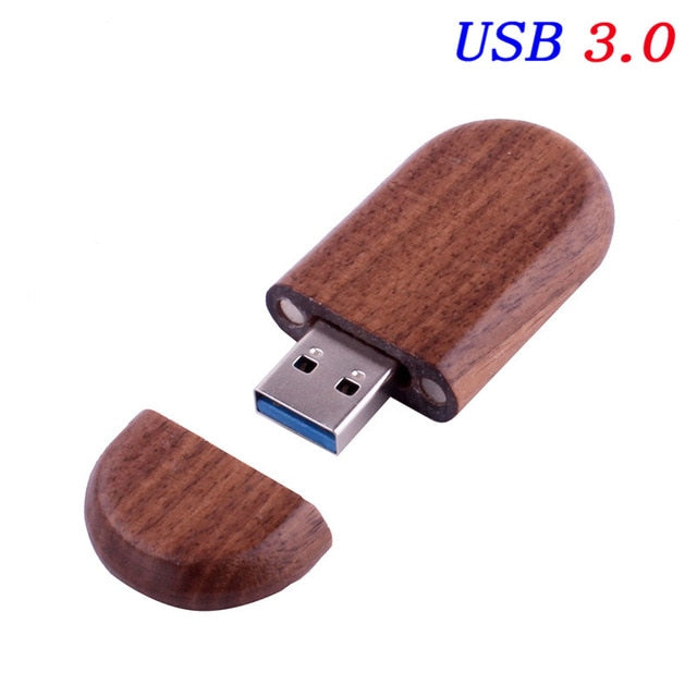 32nd Degree Scottish Rite USB Flash Drives - Wings Down Various Wood Colors - Bricks Masons