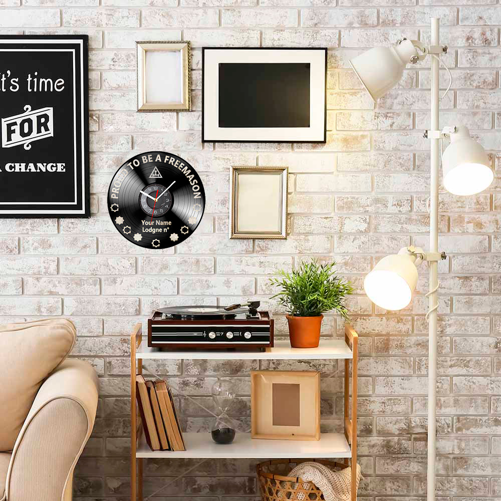 Royal Arch Chapter Clock - Vinyl Record - Bricks Masons